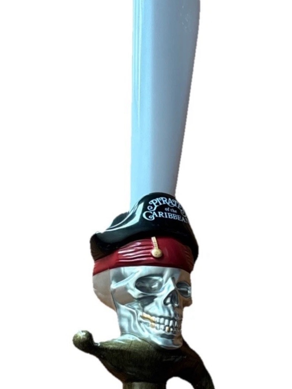 Disney Park Pirates of The Caribbean sword, light up effects/makes bubbles Used